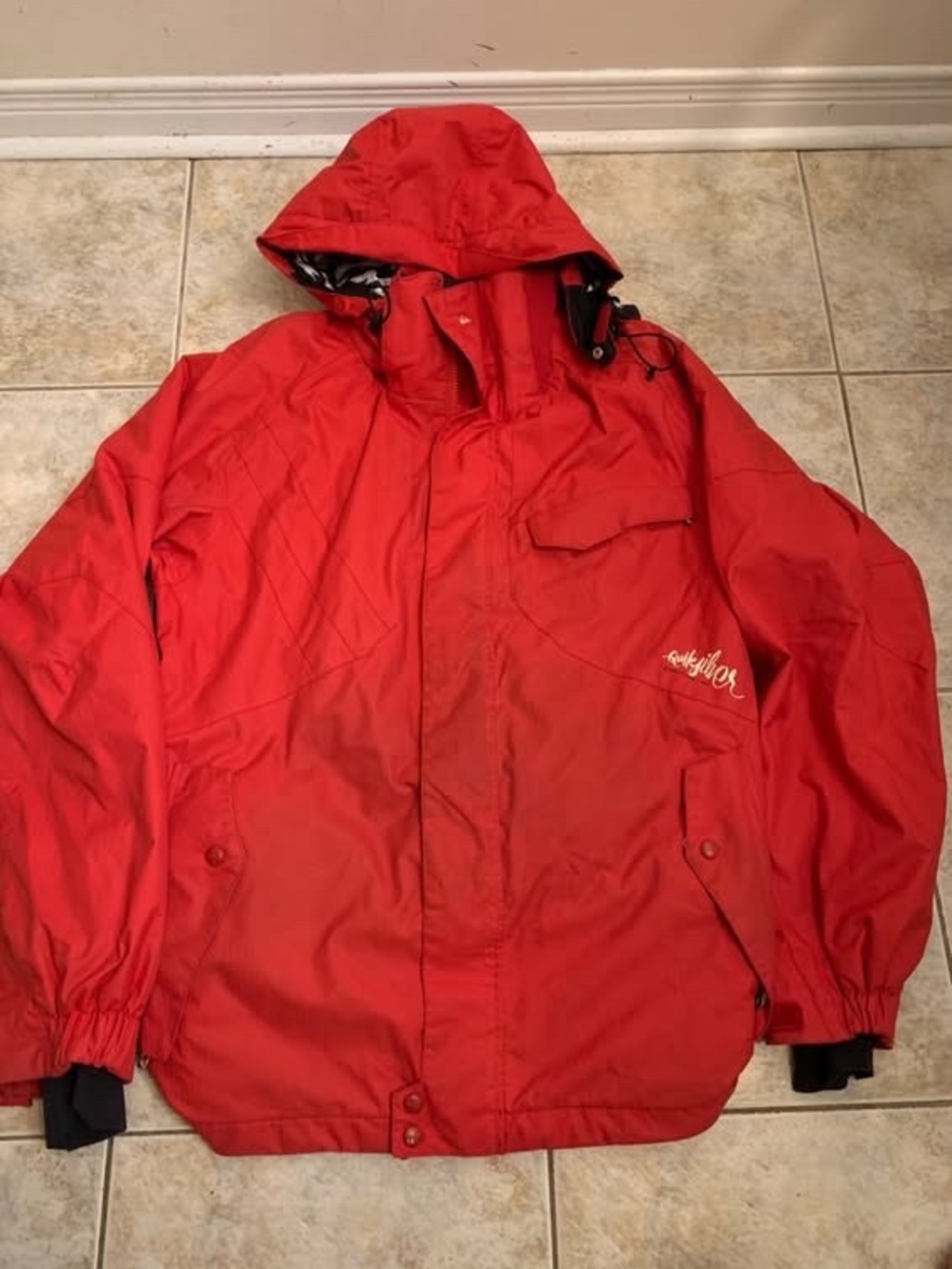 Vintage Quiksilver Jacket. USA Sz Medium Y2k Snowboarding